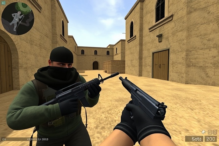 CS 1.6 с Ботами